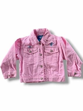Blues Clues Rare Pink Jean Jacket Vintage Size 24 Months